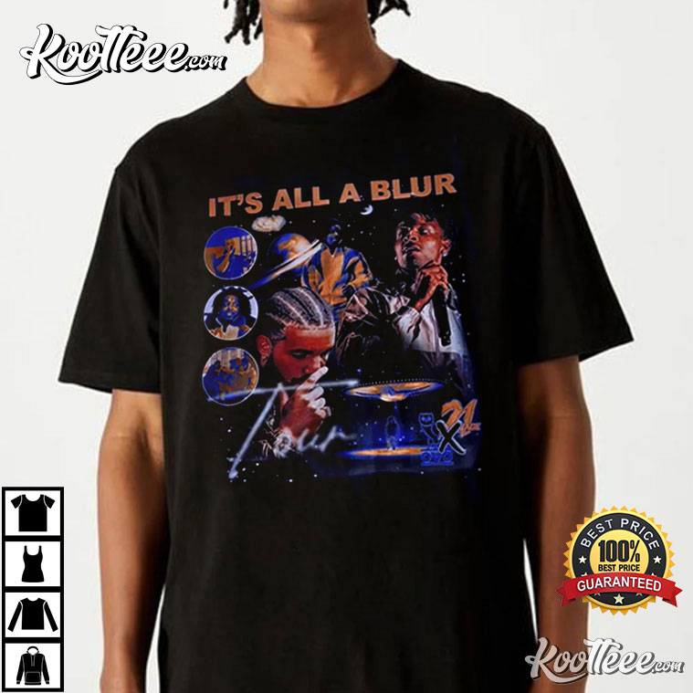 Drake It’s All A Blur Tour 21 Savage T-shirt