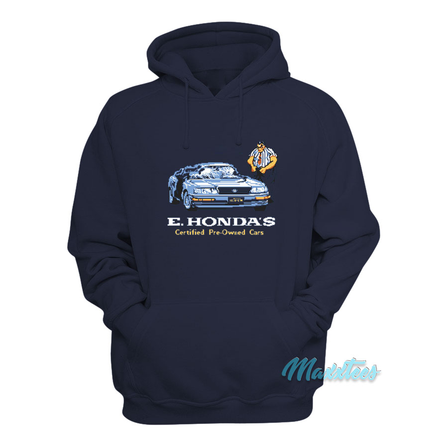 E Honda's Pre-owned Cars Street Fighter Hoodie