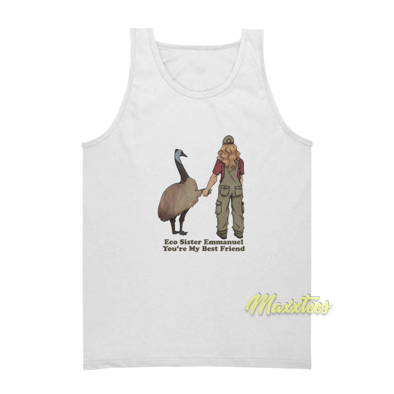 Eco Sister Emmanuel You're My Best Friend Tank Top