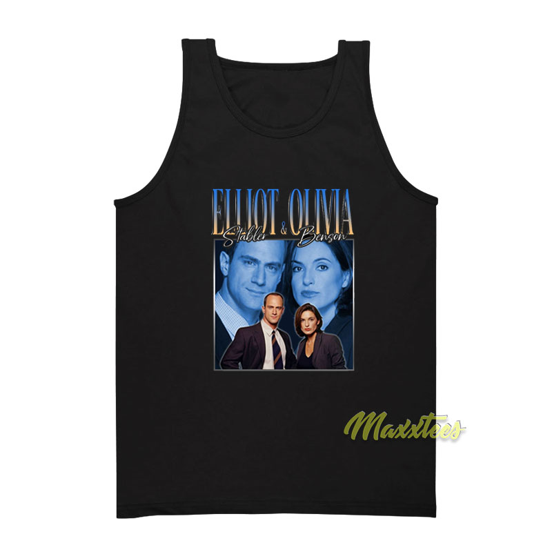 Elliot Stabler And Olivia Benson Tank Top