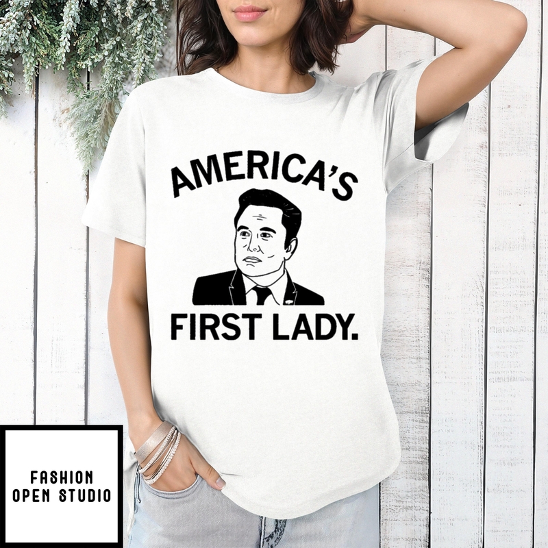 Elon Musk Is America’s First Lady T-shirt