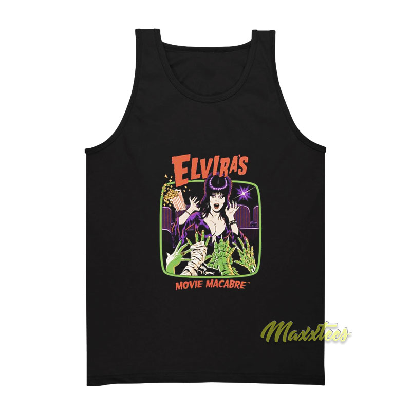 Elvira's Movie Macabre Tank Top