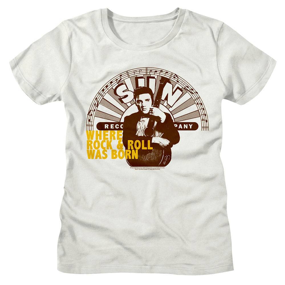 Elvis Presley Where Rock & Roll Was Born Women’s T Shirt
