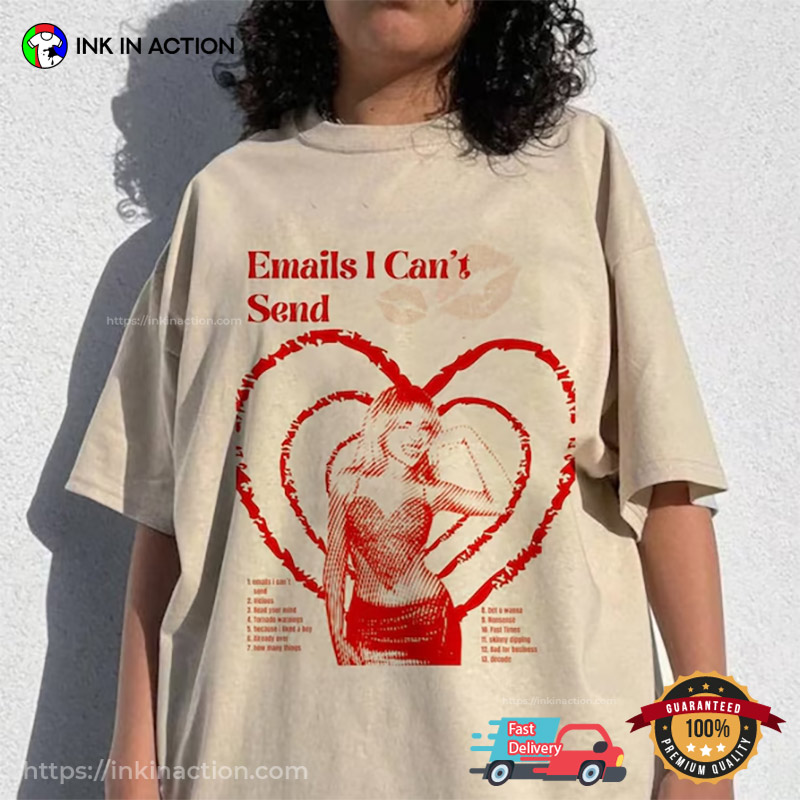 Emails I Can’t Send Album Sabrina 90s Graphic Comfort Colors T-shirt