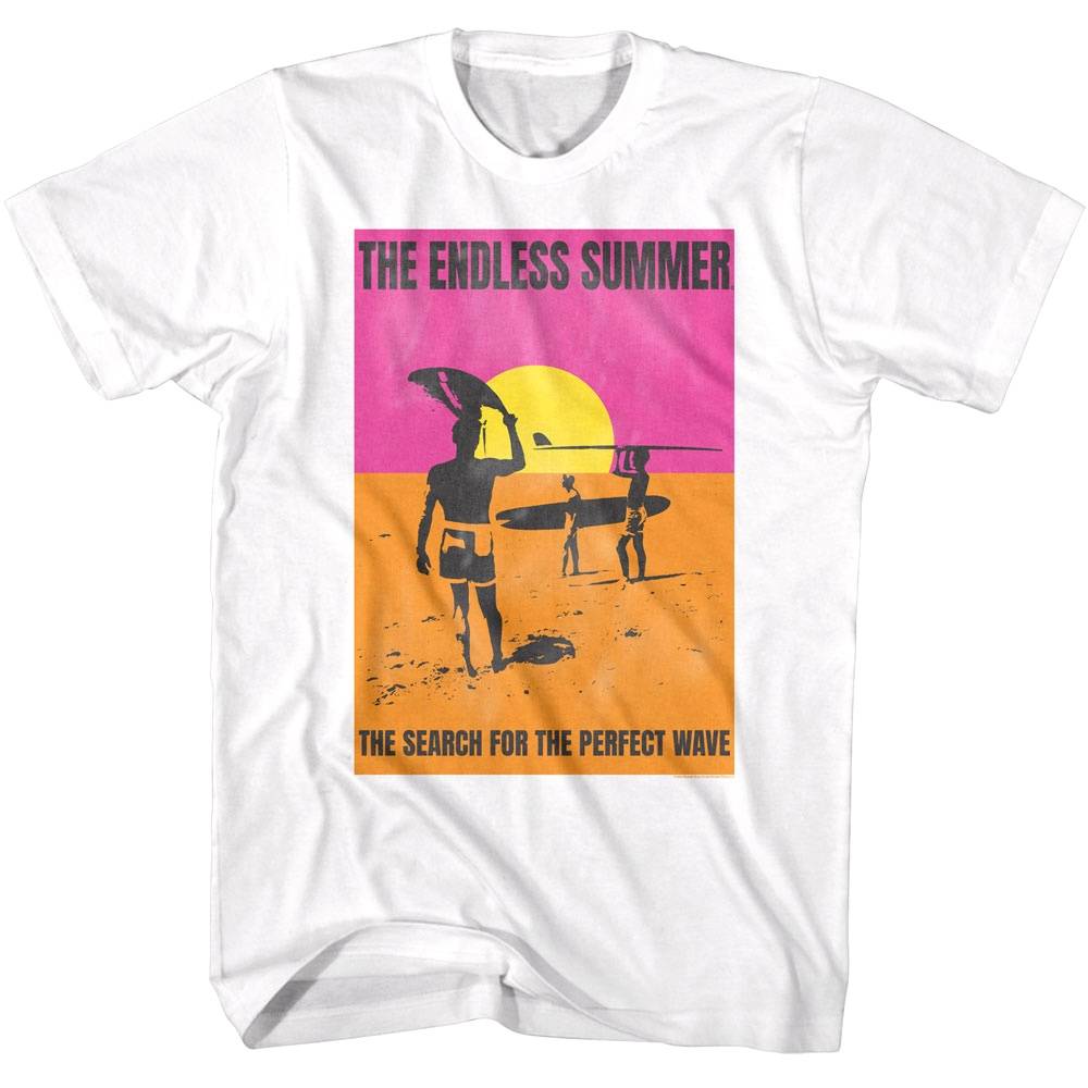 Endless Summer Perfect Wave Poster Men's T Shirt