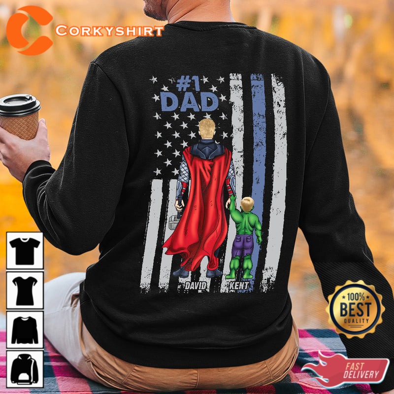 Father’s Day Super Man Dad T-shirt
