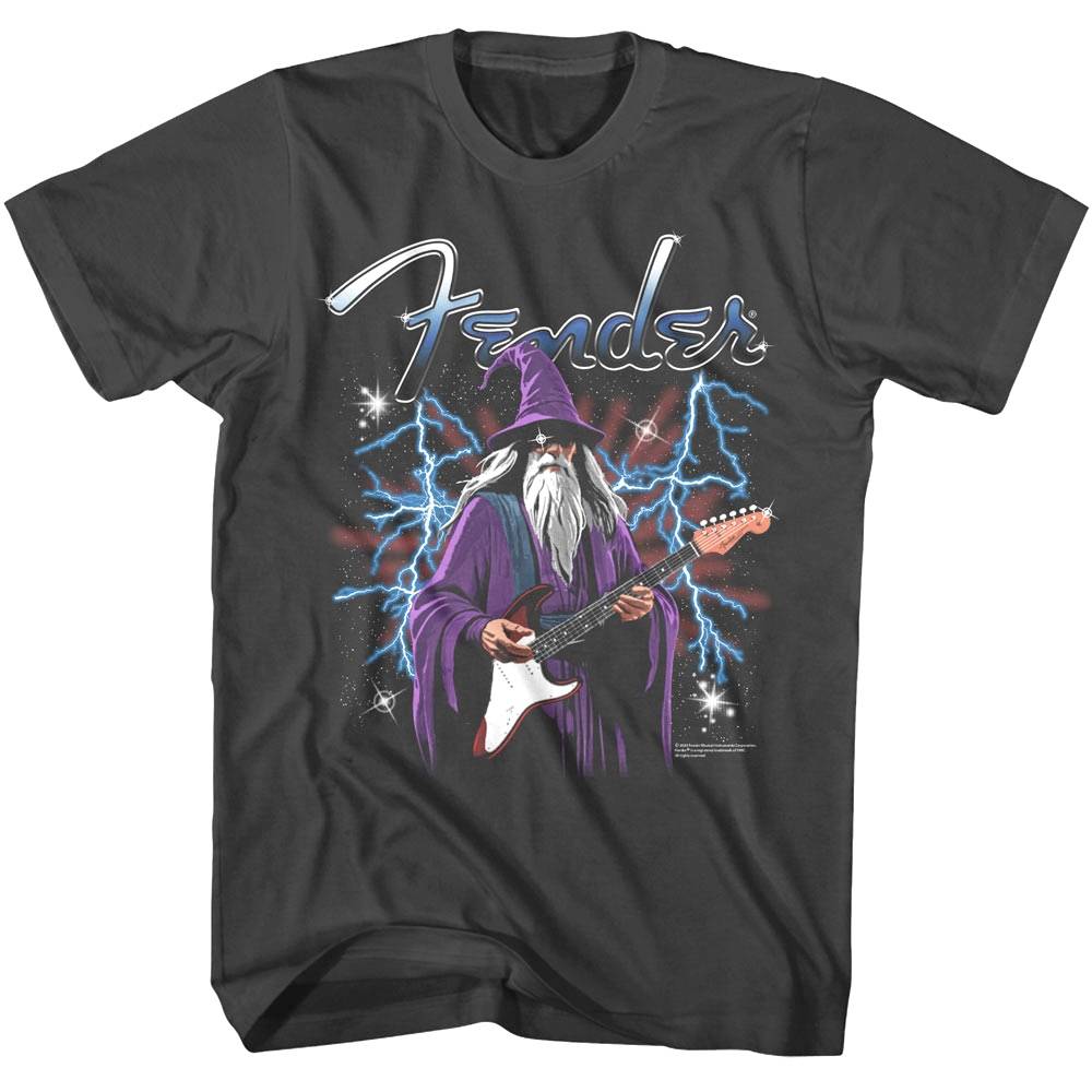 Fender Wizard On The Guitar Men's T Shirt