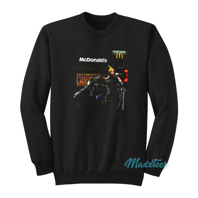 Final Fantasy Mcdonald's Maccas Run Sweatshirt