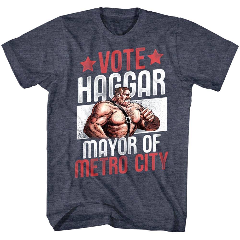 Final Fight Vote Haggar Men's T Shirt