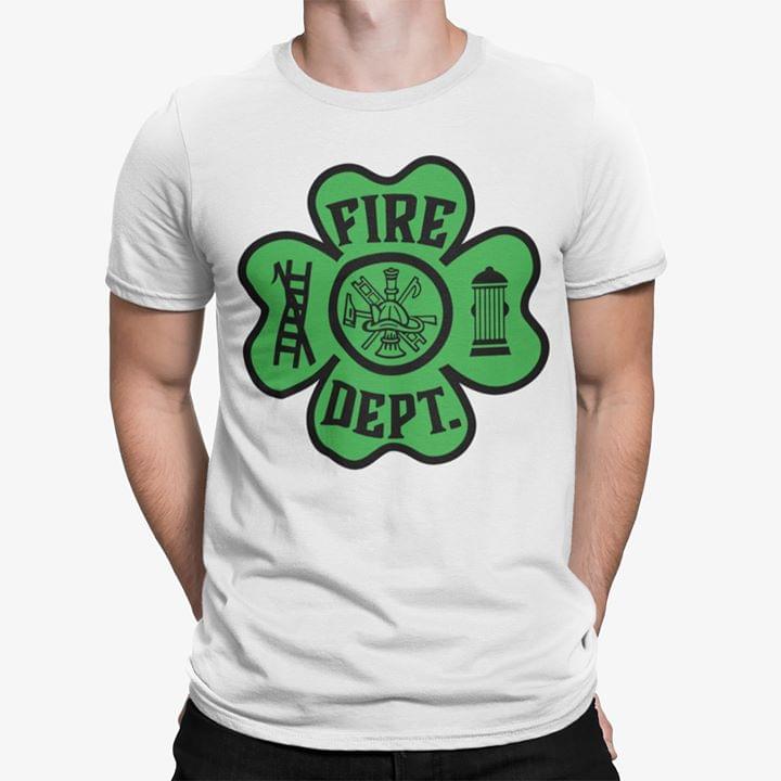 Fire Dept. Firefighter Irish Saint's Patrick Day Shirt