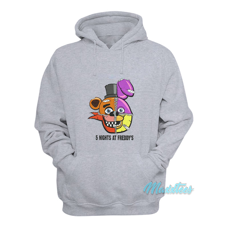 Five Nights At Freddy's Split Face Hoodie