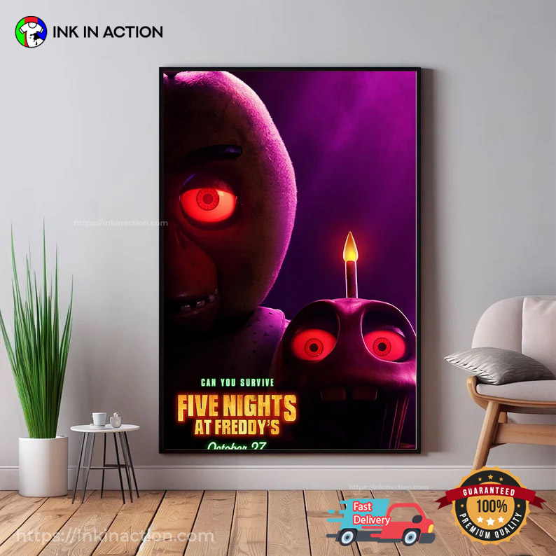Five Nights At Freddy’s Movie 2023 Poster