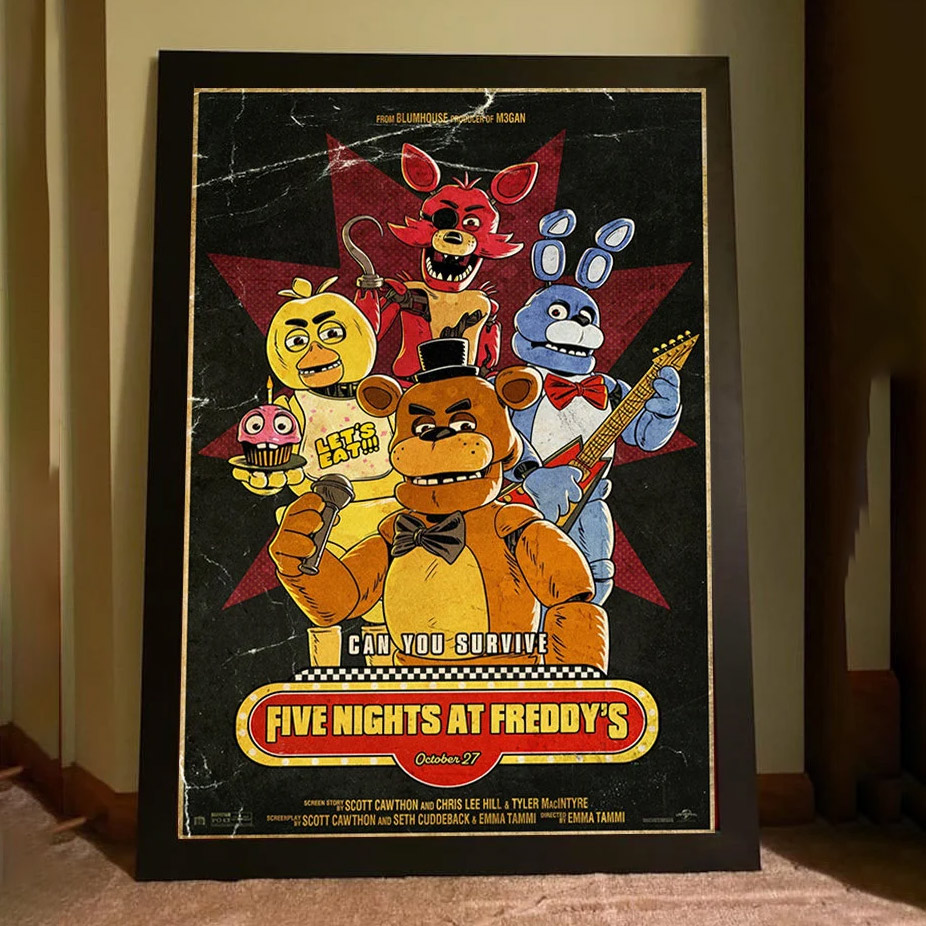 Five Nights At Freddy’s Movie Oct 27 Movie Poster