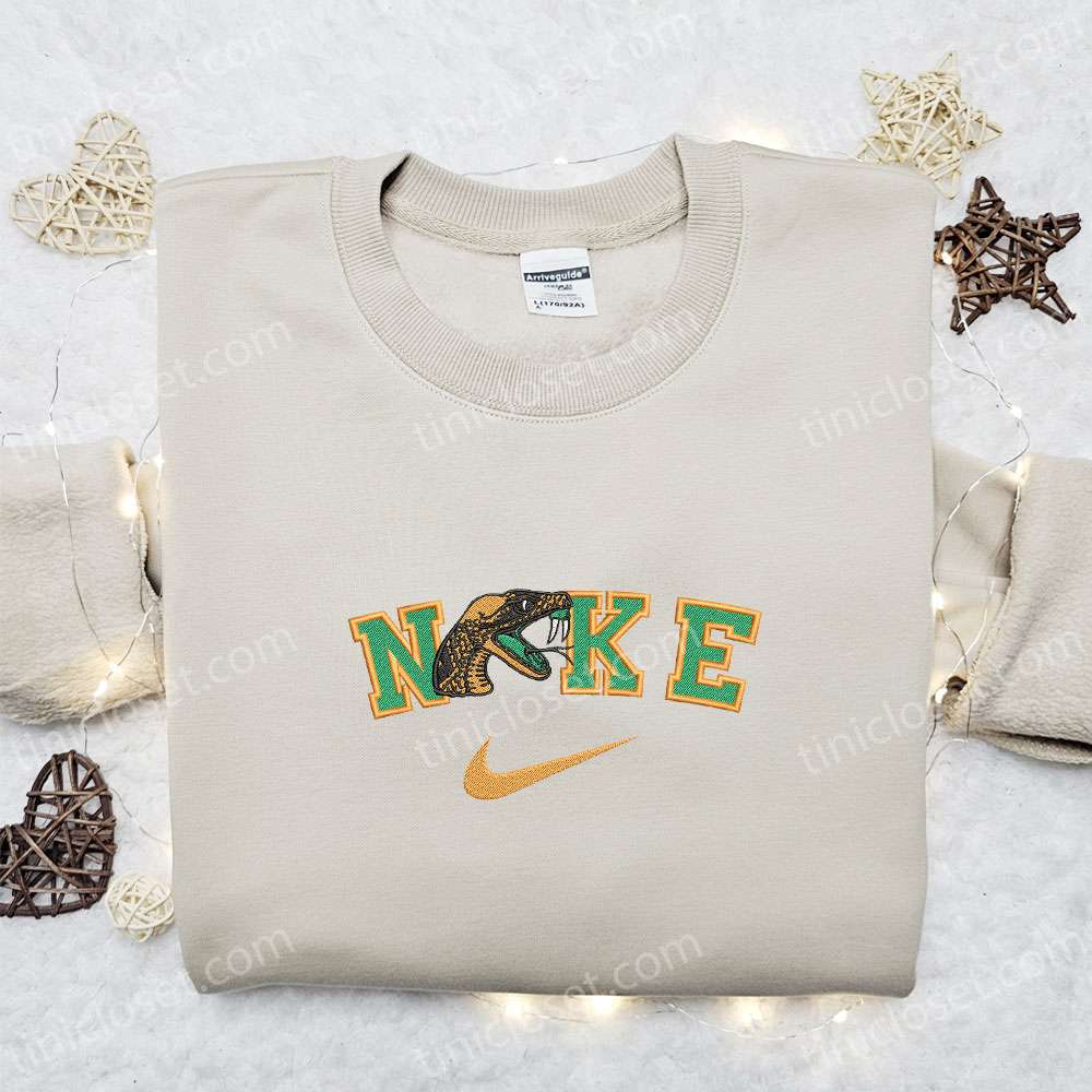 Florida A&m Rattlers Ncaa Sports Embroidered Shirt