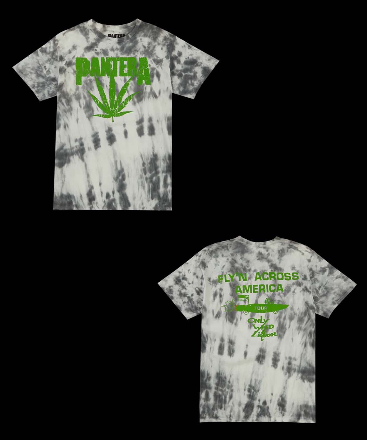 Fly’n Across America Tie Dye T-shirt Pantera Store Store Merch