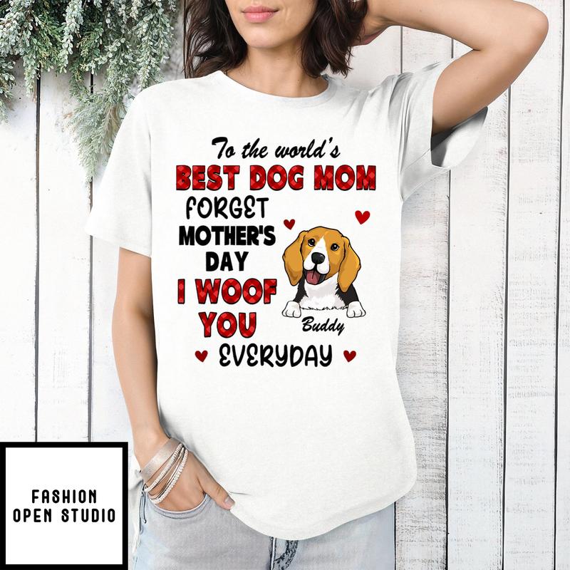 Forget Mom Day – Personalized Custom Unisex T-shirt