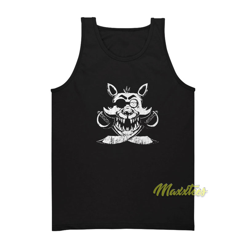 Foxy Five Night At Freddy's Tank Top