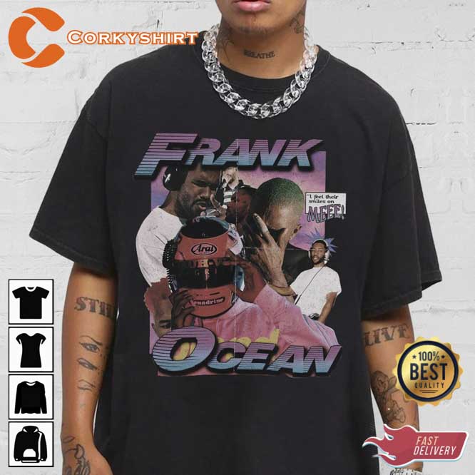 Frank Ocean Hip Hop 90’s Style Rap Graphic Unisex Gifts Fan T-shirt