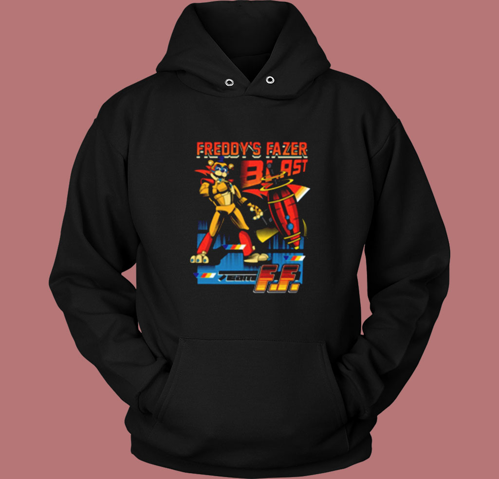 Freddy's Fazer Blast Fnaf Vintage Hoodie
