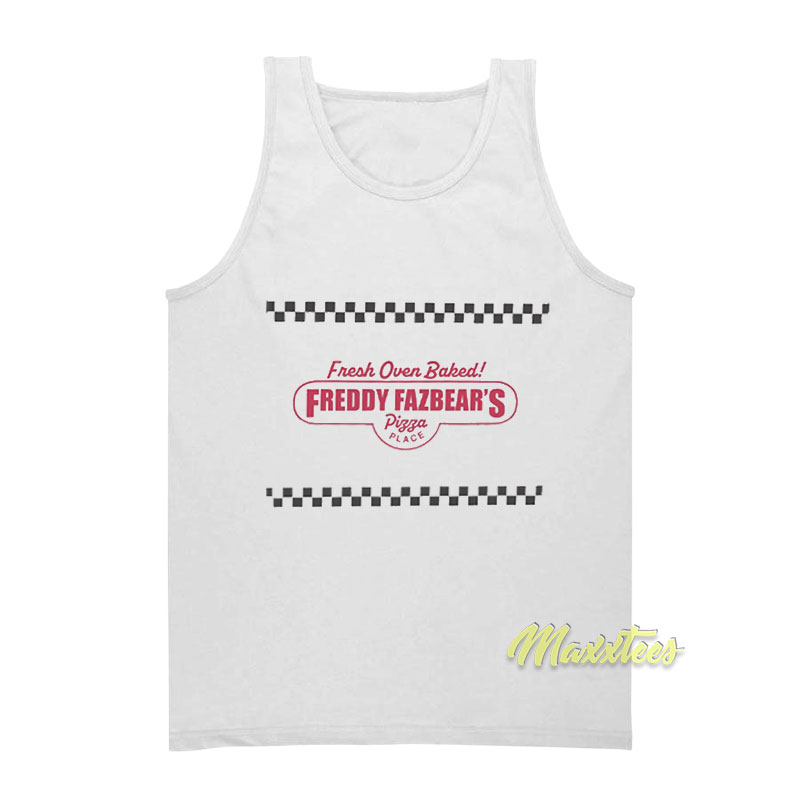 Freddy Fazbear's Pizza Fresh Oven Baked Tank Top