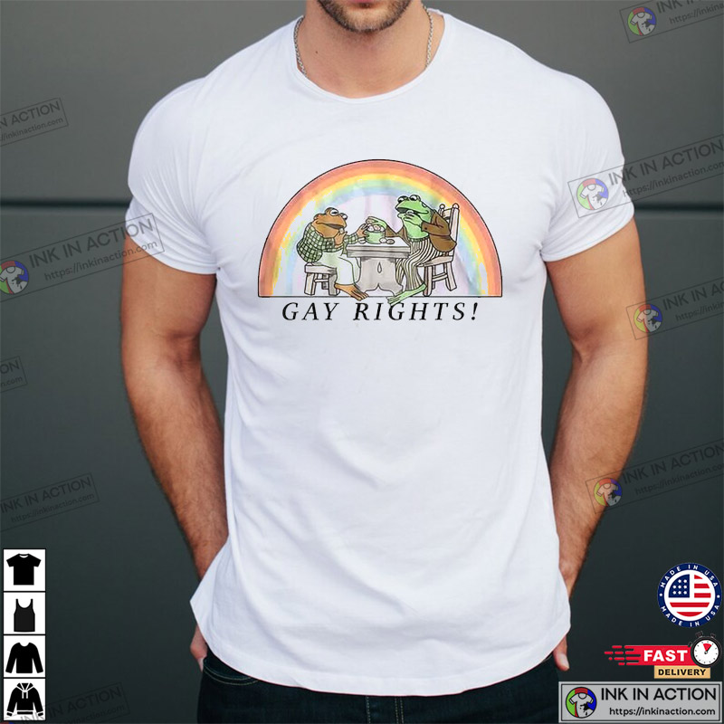 Frog & Toad Say Gay Rights Lgbt Pride Proud T-shirt