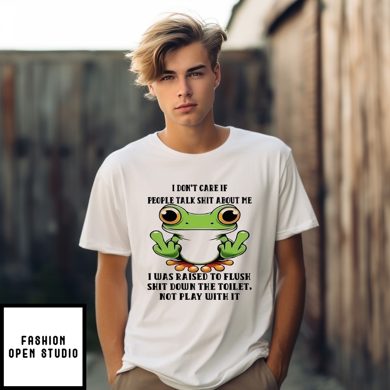 Frog ‘flush It, Don’t Play With It’ T-shirt