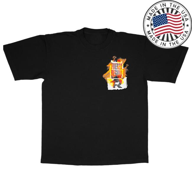 Fuerza Regida Merch Breaking News – Black Tee