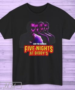 Funny Five Nights At Diddy's House Tee, Meme Shirt, Novelty Graphic Tee, Gift For Gamer, Pop Culture Shirt