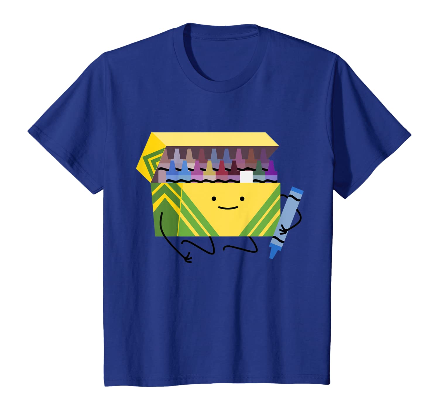 Funny Good Boys Crayon Box Smile Teacher Gift Tshirt