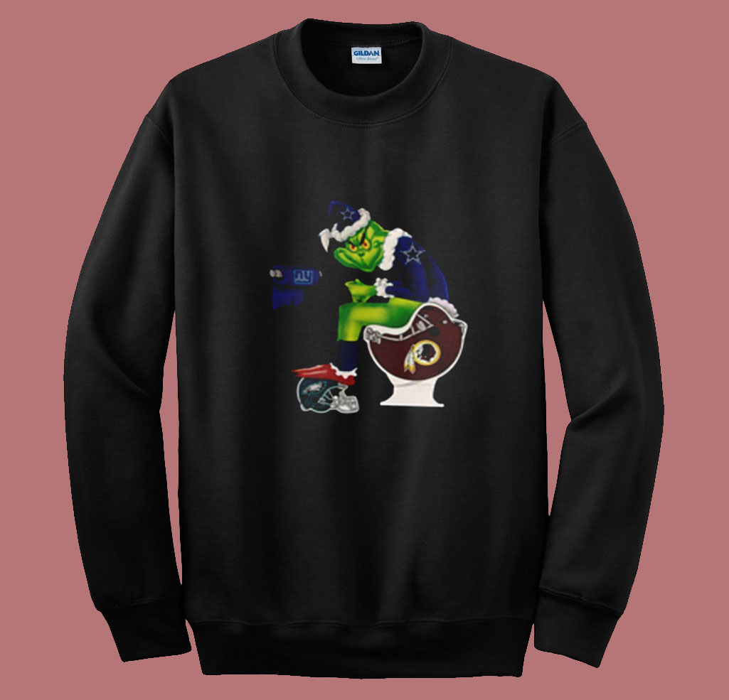 Funny Grinch Nfl & Dallas Cowboys Summer Sweatshirt