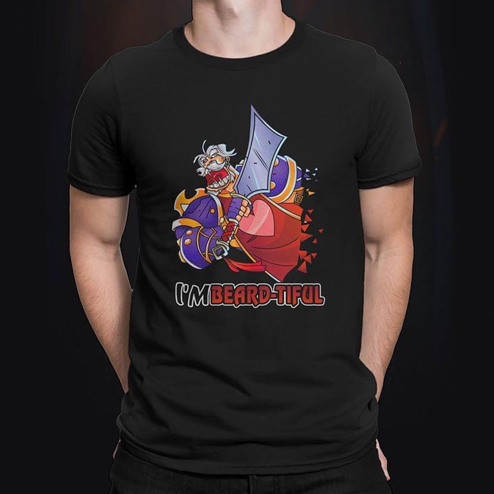 Funny Hero I'm Beard Tiful Shirt