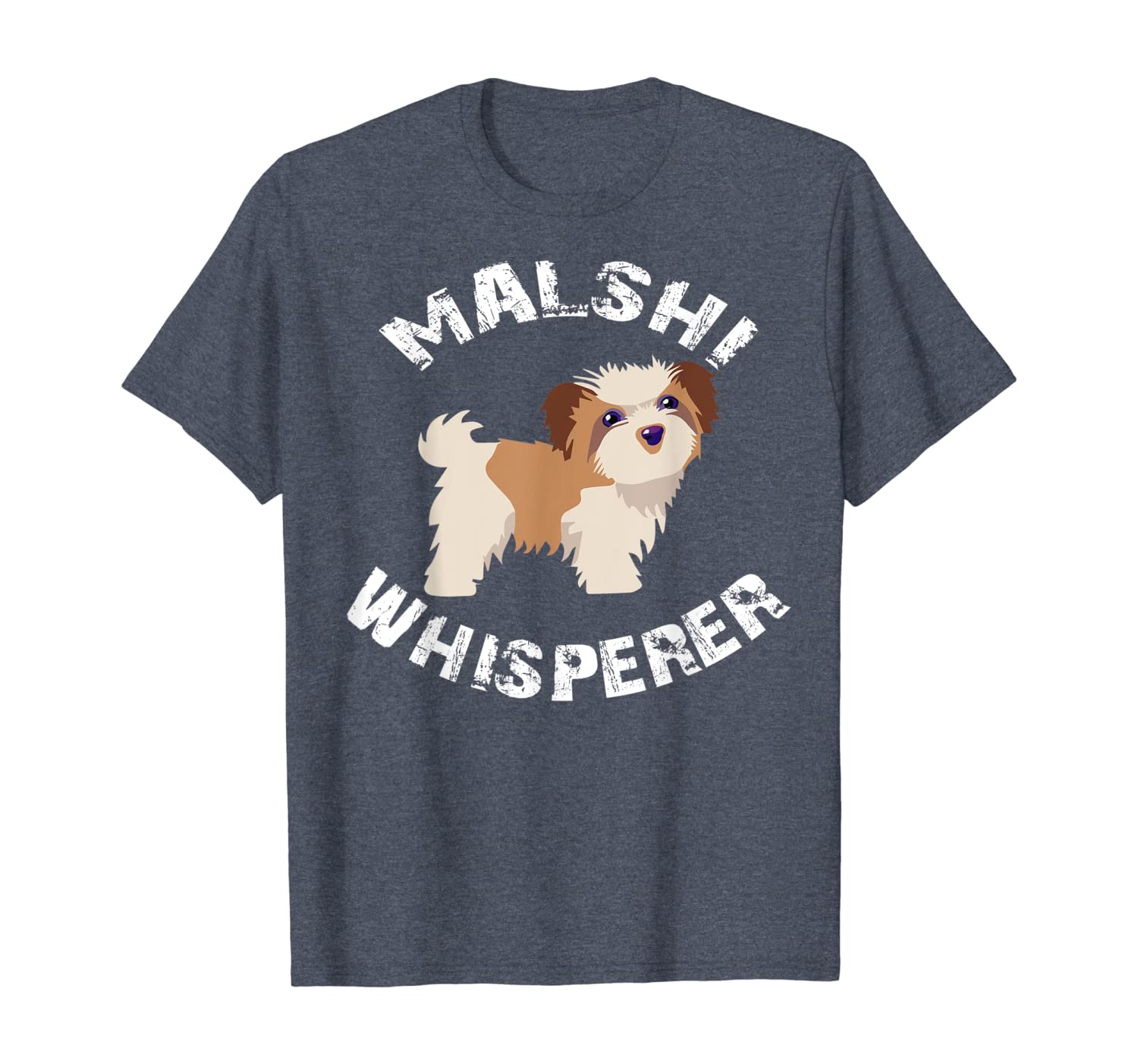 Funny Malshi Whisperer Puppy Dog Apparel T Shirt