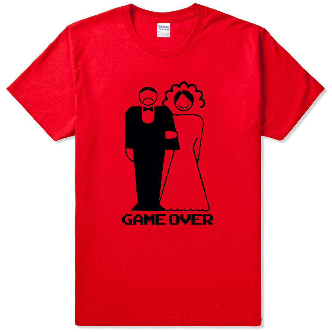 Game Over Wedding No. 2 Funny Humor Cool Design Men's T Shirt