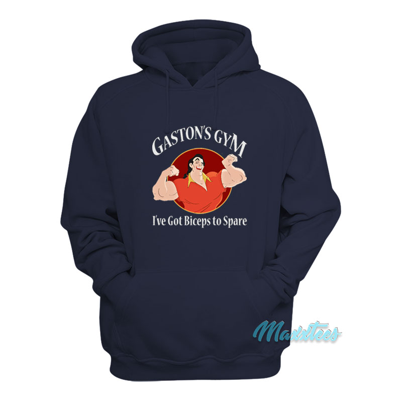 Gaston's Gym I've Got Biceps To Spare Hoodie