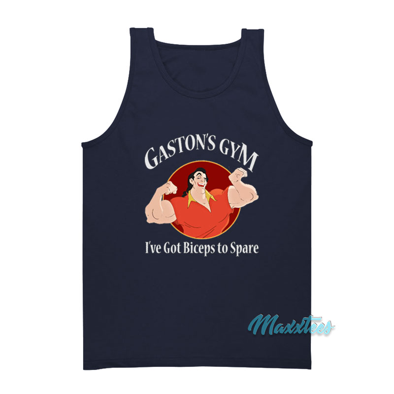 Gaston's Gym I've Got Biceps To Spare Tank Top