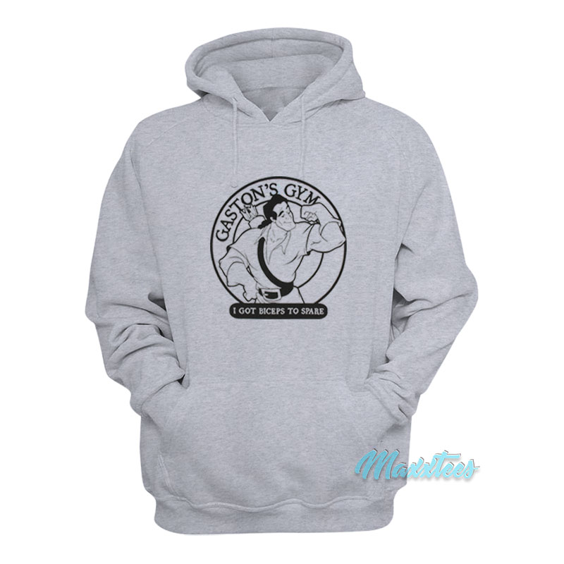 Gaston's Gym I Got Biceps To Spare Hoodie