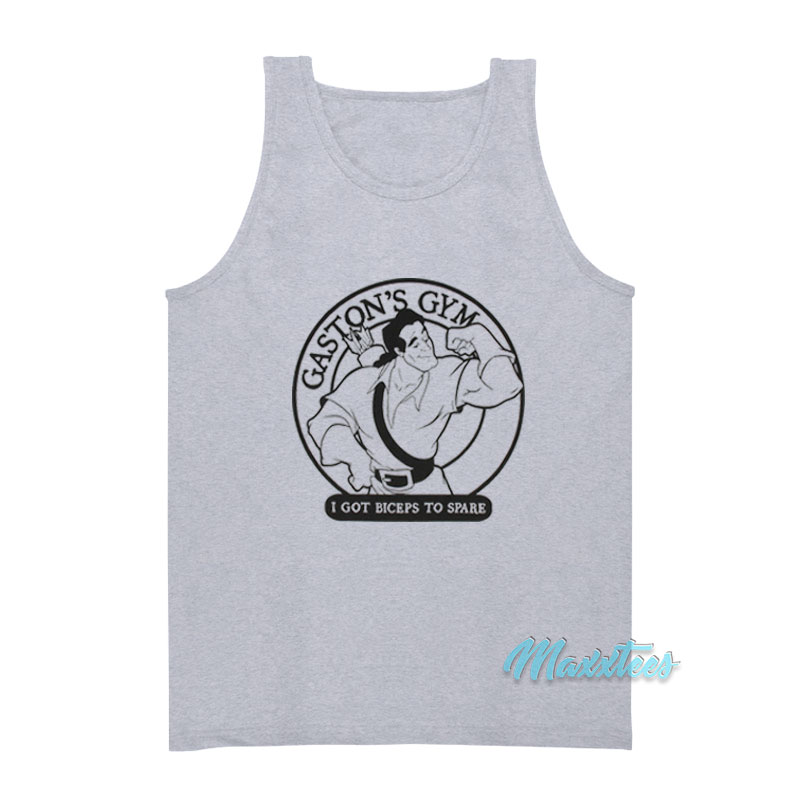 Gaston's Gym I Got Biceps To Spare Tank Top