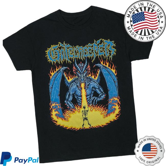 Gatecreeper Merch Store Gatecreeper – Blue Dragon Tee