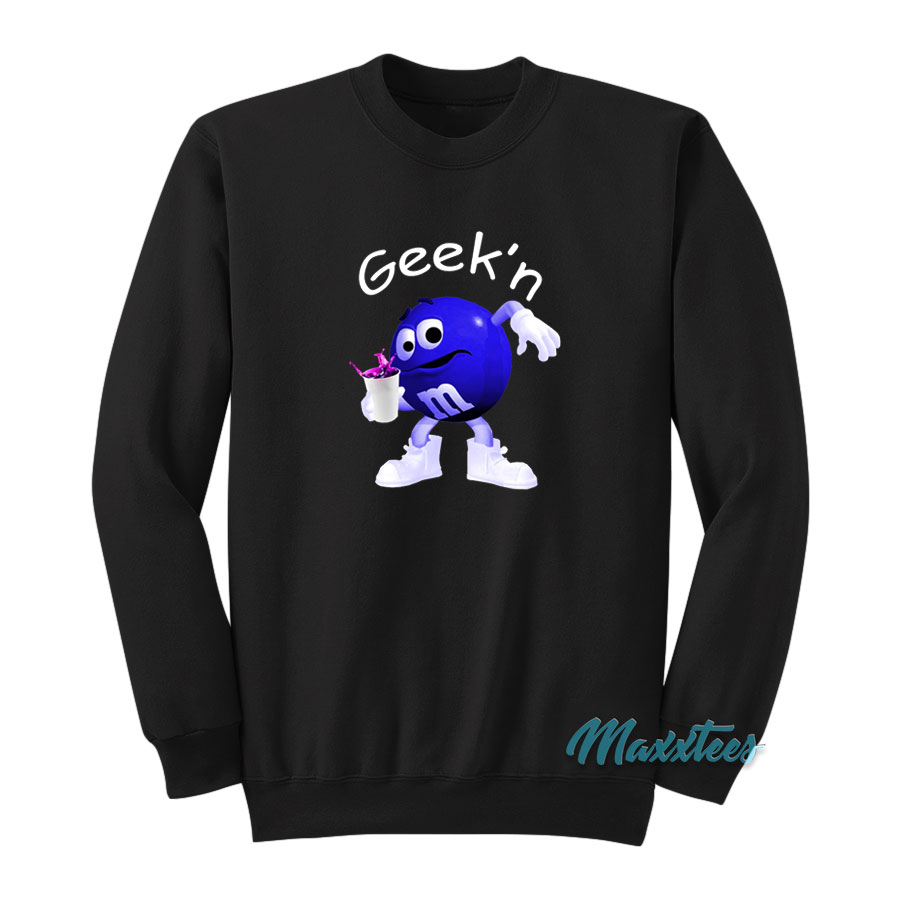 Geek'n Blue M&m Sweatshirt