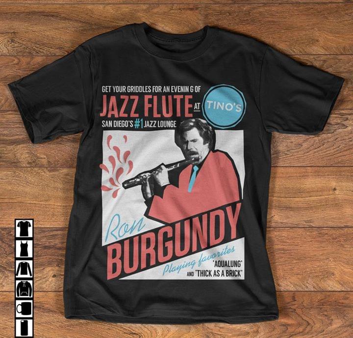 Get Your Griddles For An Evening Of Jazz Flute At Tino's San Diego's #1 Jazz Lounge Shirt