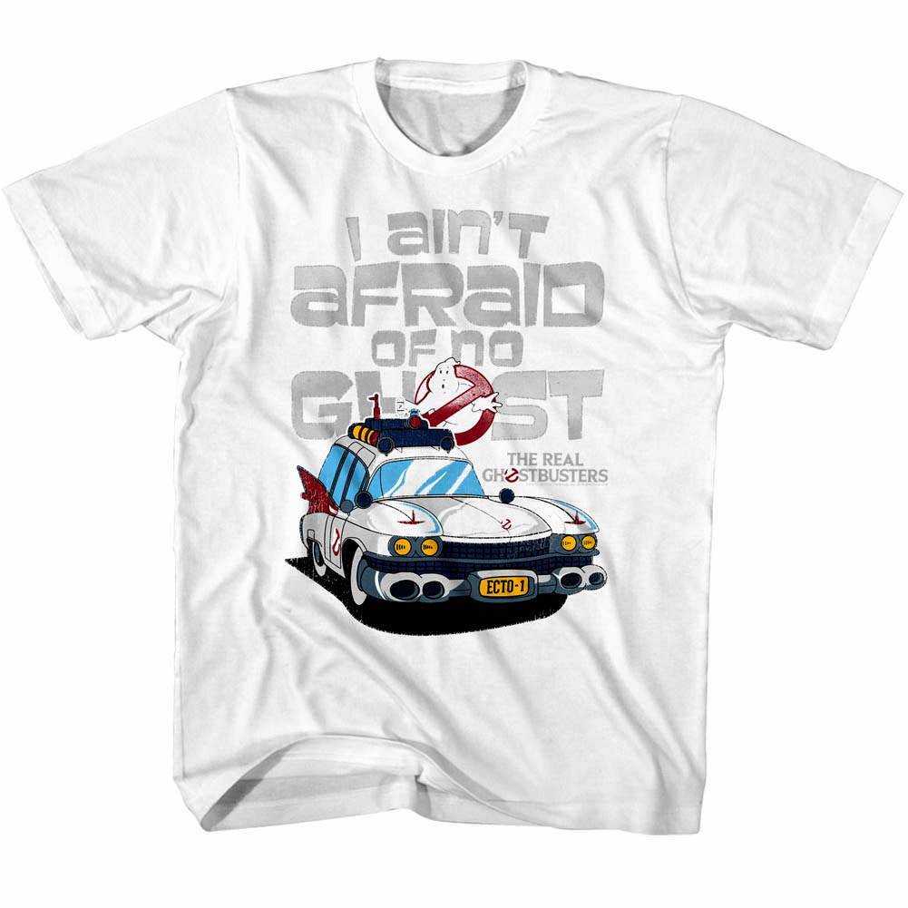 Ghostbusters Ain't Afraid Of No Ghost Car Kids T Shirt