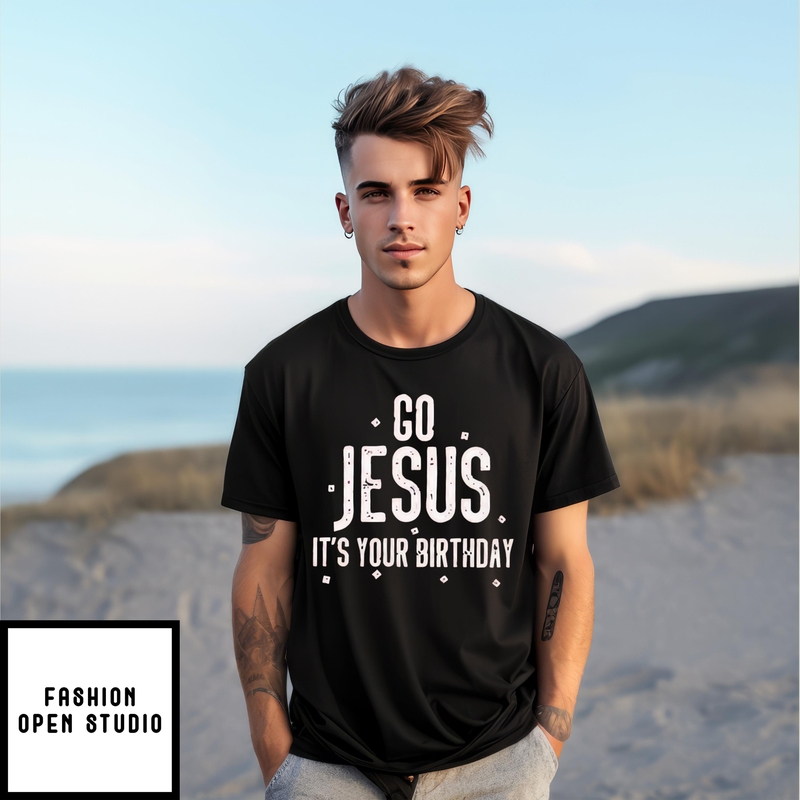 Go Jesus It’s Your Birthday Vintage T-shirt