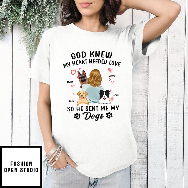 God Knew My Heart – Personalized Custom Unisex T-shirt