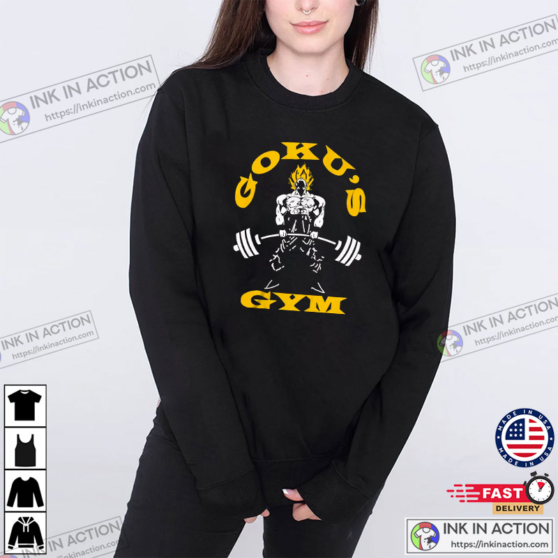 Goku’s Gym Super Saiyan Anime Tee