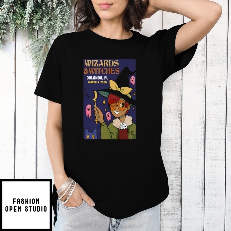 Good Kid Wizards & Witches Orlando, Fl March 4, 2025 Event T-shirt