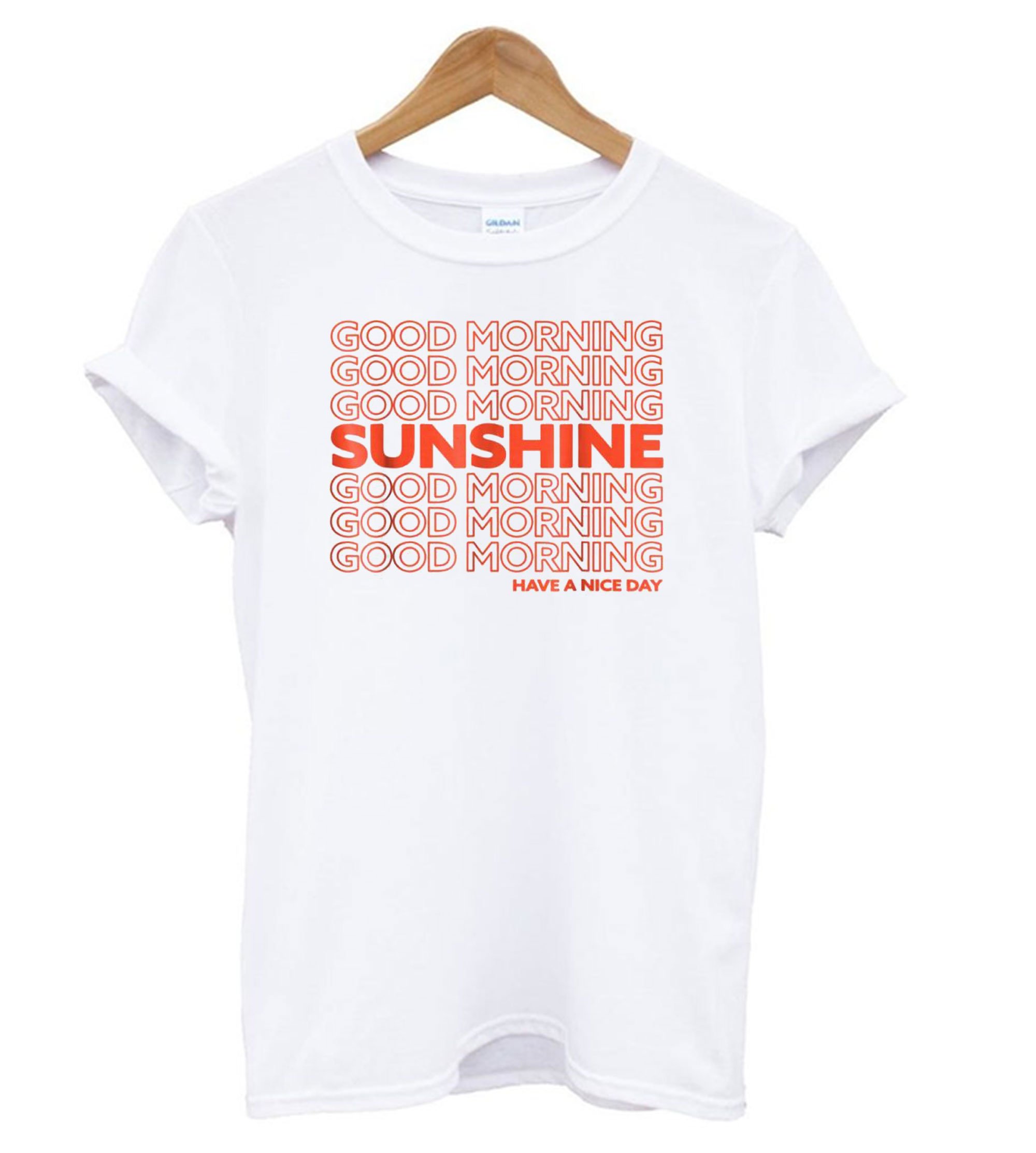 good morning shirt