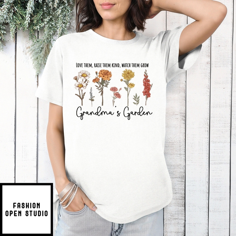Grandma’s Garden For Mother’s Day T-shirt