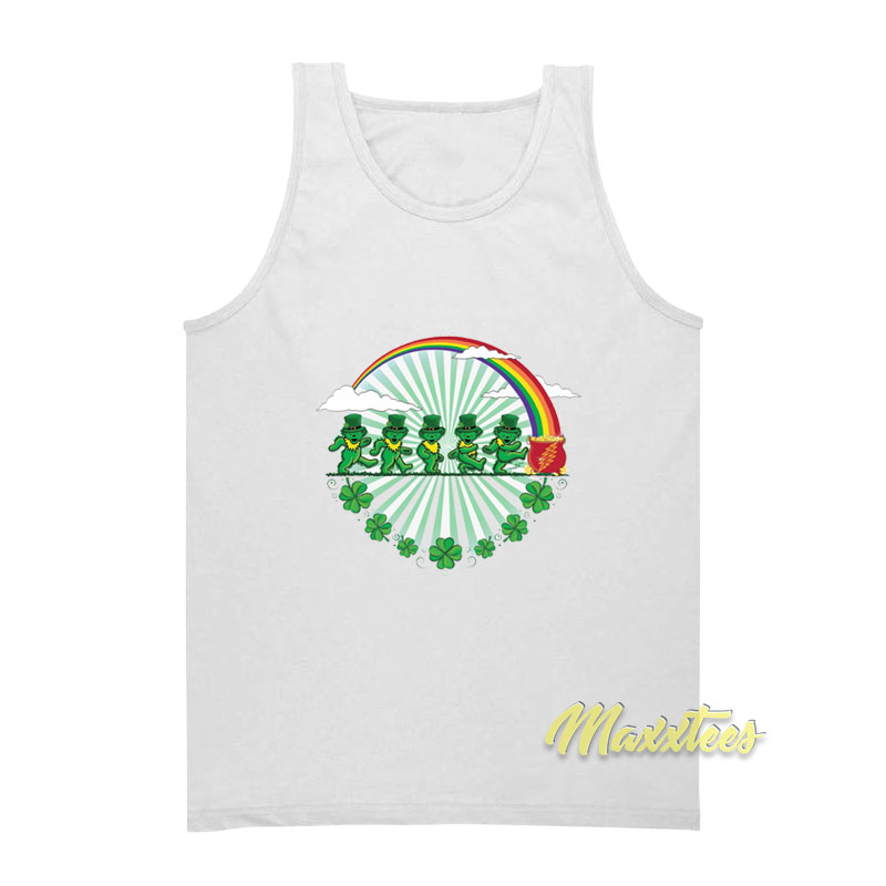 Grateful Dead St Patrick's Bear Dance Tank Top