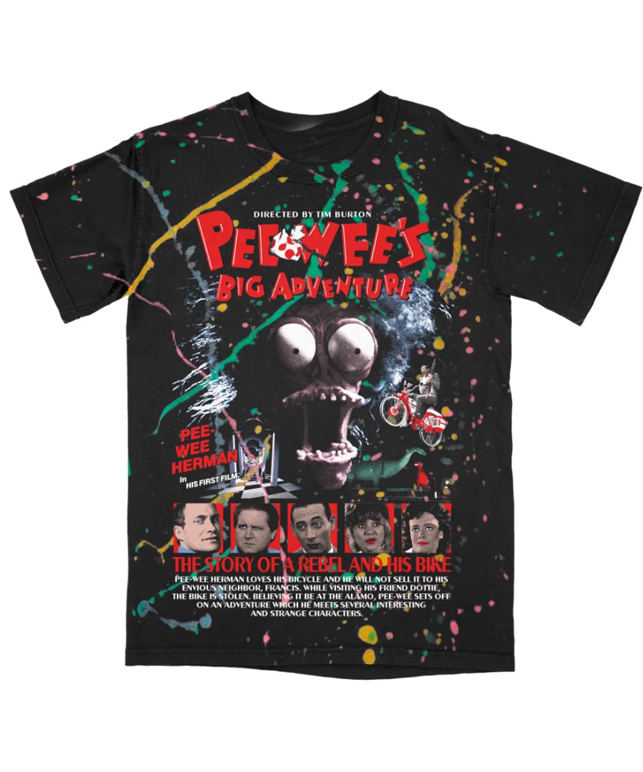 Graveyard Goods Merch Peewee’s Big Adventure Magic Shop (splatter Color Variant)limited To 150