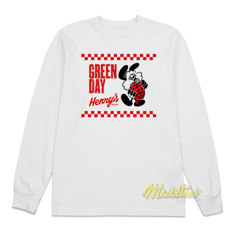 Green Day X Henry's Pizza Long Sleeve Shirt